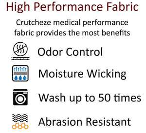 Crutcheze® Walker Padded Hand Grips