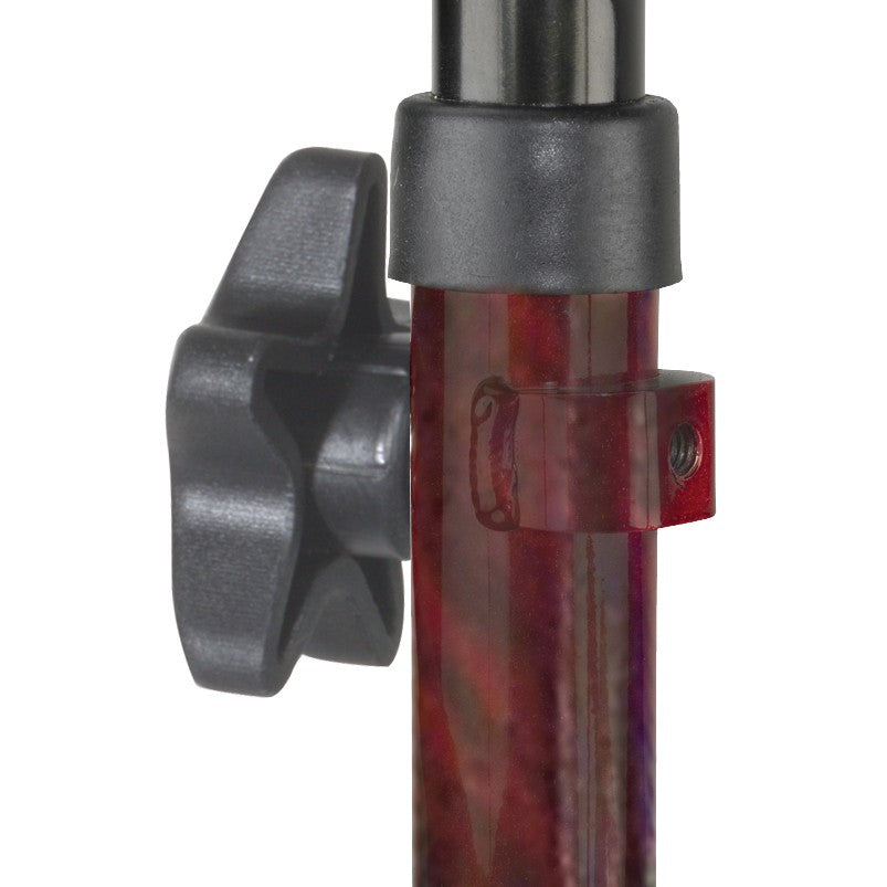 Drive Deluxe 3 Wheel Aluminum Rollator - Close up