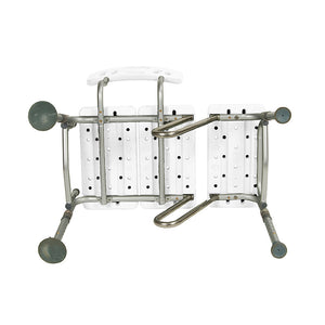 Splash Defense™ Transfer Bench with Curtain Guard Protection