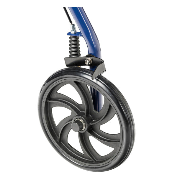 Drive Steel 4 Wheel Rollator with Fold Up Removable Back