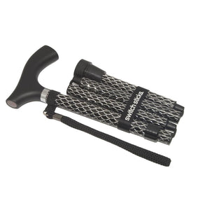 Switch Sticks®  Folding Walking Sticks-Engraved - Pearl Gold