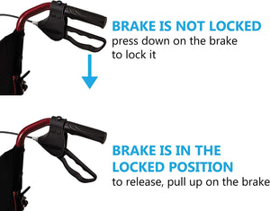 Aluminum Transport Wheelchair w/ 12" Wheels