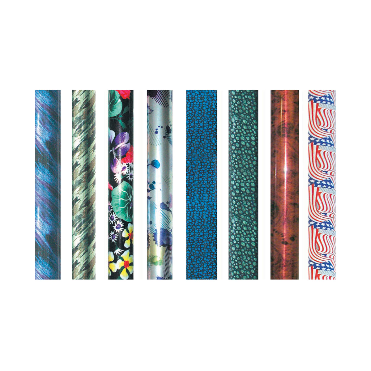 Lightweight Adjustable Designer Cane-Cyclone Green