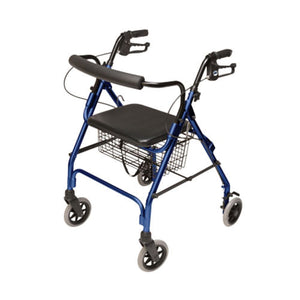 Lumex Walkabout Lite Rollator - Blue