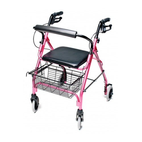 Lumex Walkabout Lite Rollator - Pink