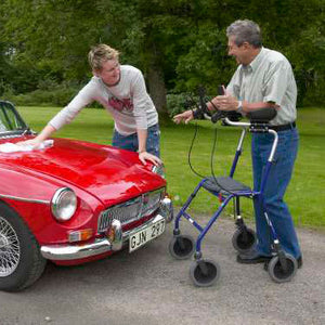 Dolomite Alpha Gutter Arm Rollator - Life Style
