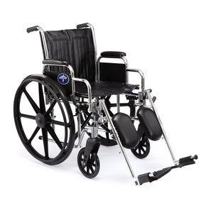 Medline Black Excel 2000 Wheelchair-Removable Desk Length
