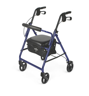 Medline Economy Rollator-Burgundy