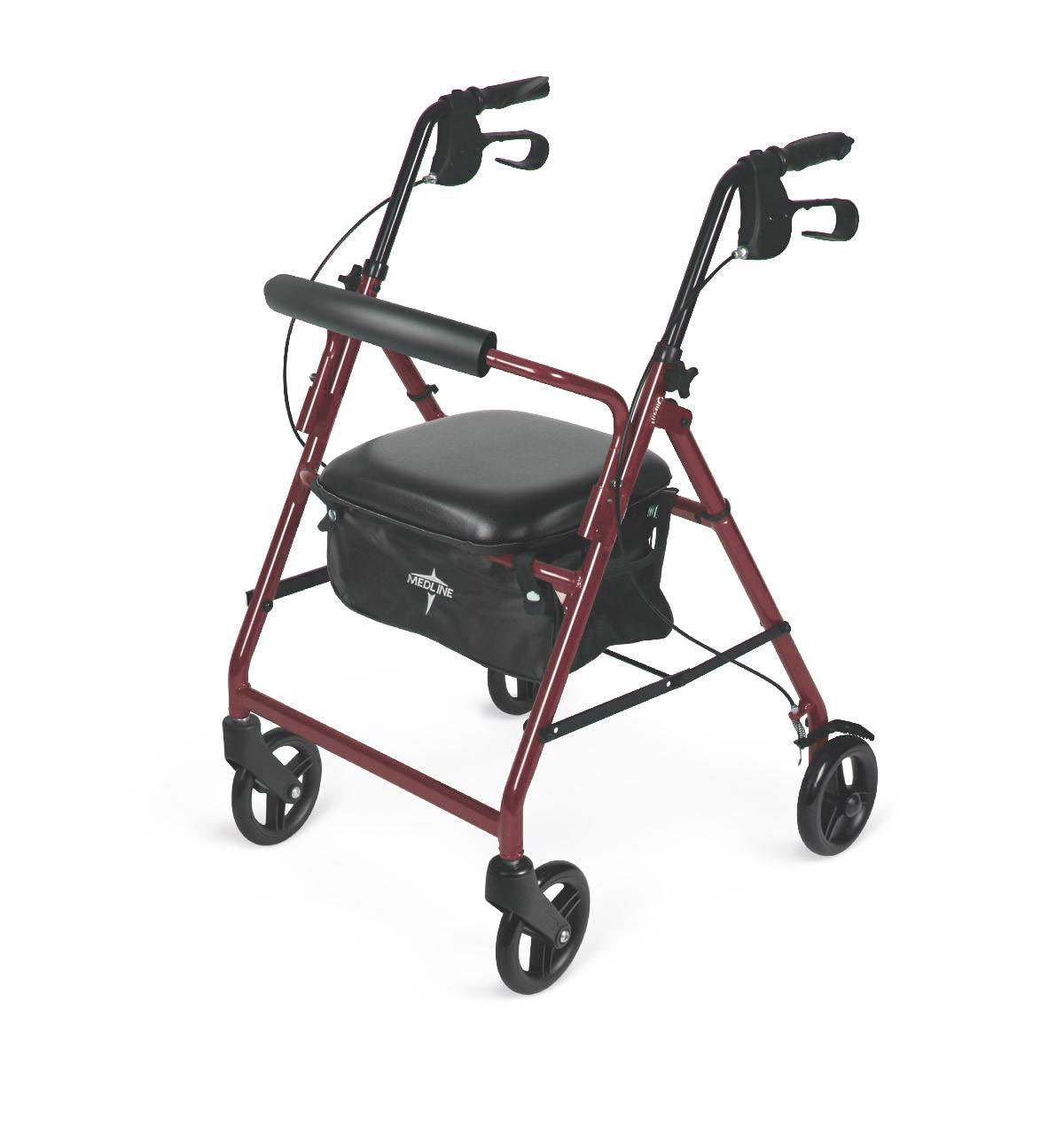 Medline Economy Rollator-Blue