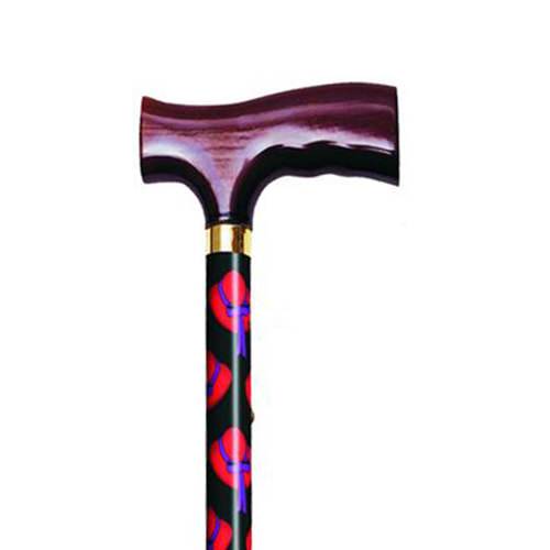 FOLDING CANE-Paisley