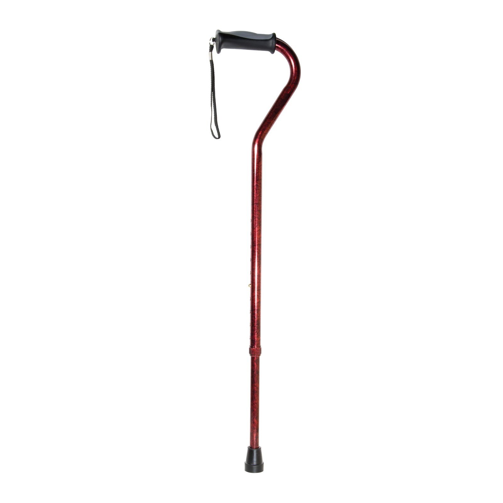 Drive Adjustable Offset Cane with Gel Grip-Blue Crackle