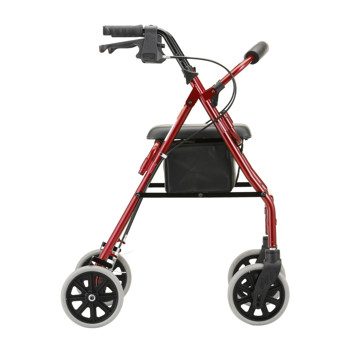NOVA ORTHO-MED ZOOM ROLLATOR - Side view