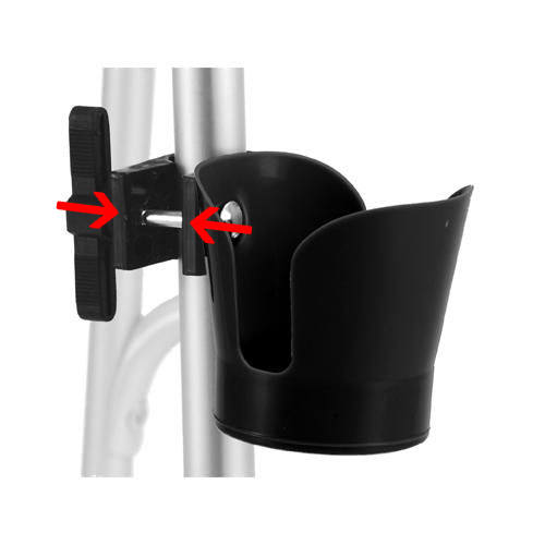 Nova Black Cup Holder
