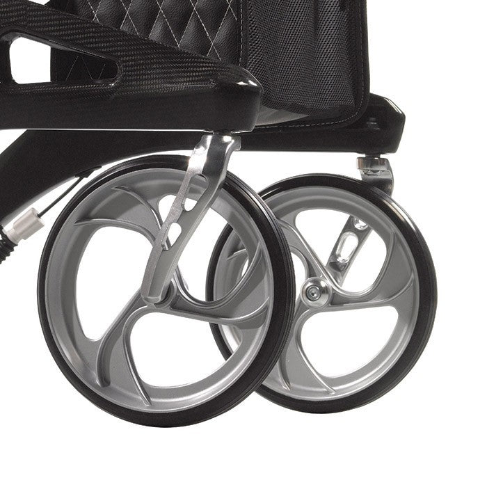 Drive Nitro 4 Wheel Rollator (Carbon Fiber) - Wheels