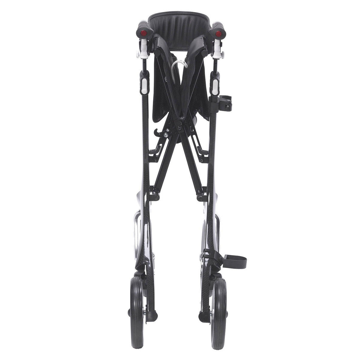 Drive Nitro 4 Wheel Rollator (Carbon Fiber) - Folded