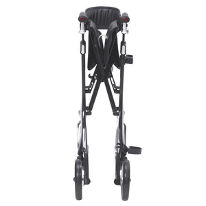 Drive Nitro 4 Wheel Rollator (Carbon Fiber) - Folded