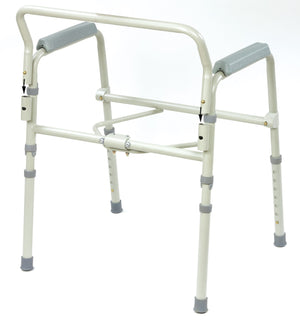 Drive Folding Steel Bedside Commode