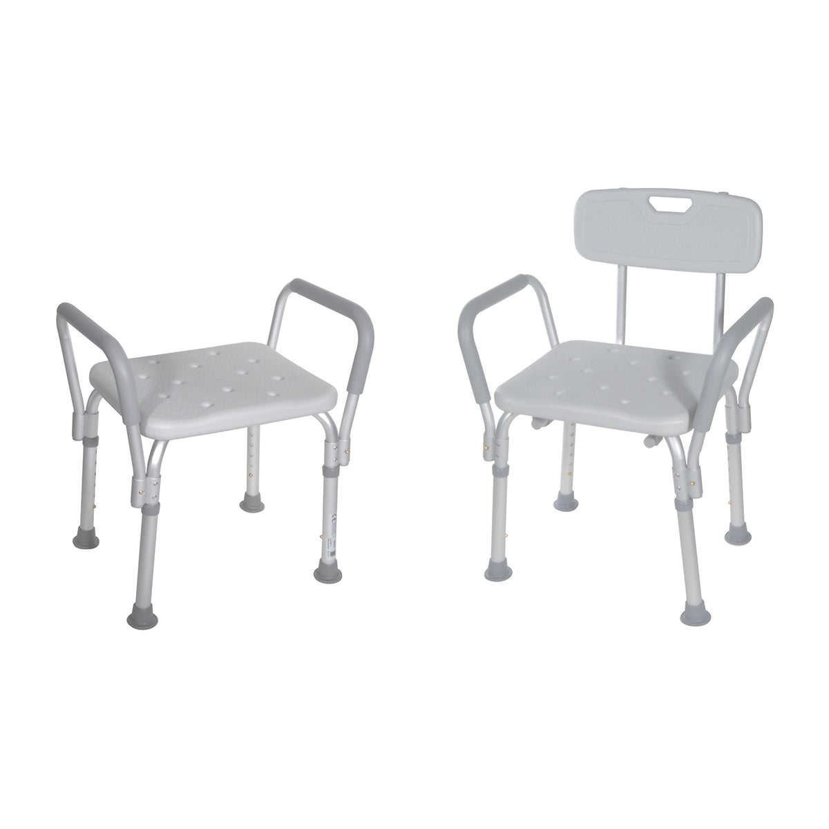 Drive Bath Bench with Padded Arms-With Backrest