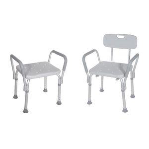 Drive Bath Bench with Padded Arms-With Backrest