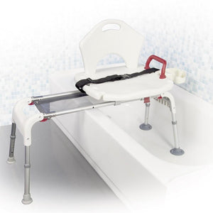 Sliding and Folding Transfer Bench
