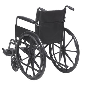Drive 18" Sport Wheelchair with Fixed Armrests
